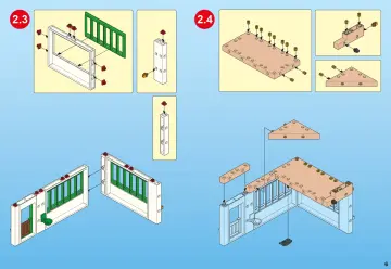 Bauanleitungen Playmobil 5119-A - Neuer Bauernhof mit Silo (6)