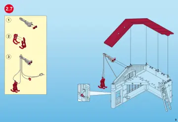 Bauanleitungen Playmobil 5119-A - Neuer Bauernhof mit Silo (8)