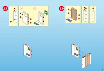 Bauanleitungen Playmobil 5119-A - Neuer Bauernhof mit Silo (9)