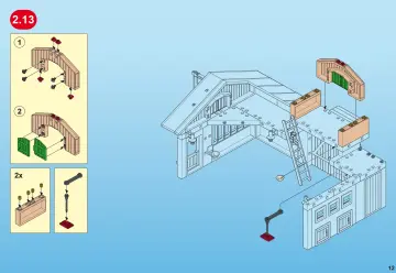 Bauanleitungen Playmobil 5119-A - Neuer Bauernhof mit Silo (12)