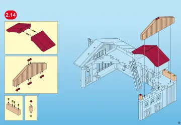 Bauanleitungen Playmobil 5119-A - Neuer Bauernhof mit Silo (13)