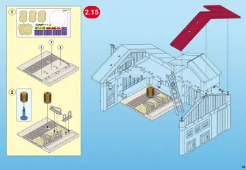 Bauanleitungen Playmobil 5119-A - Neuer Bauernhof mit Silo (14)