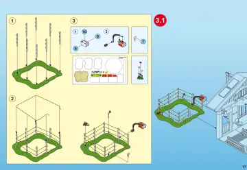 Bauanleitungen Playmobil 5119-A - Neuer Bauernhof mit Silo (17)