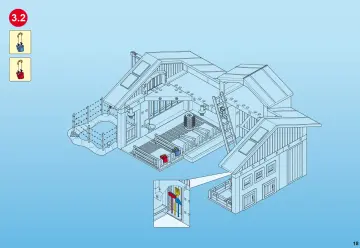 Bauanleitungen Playmobil 5119-A - Neuer Bauernhof mit Silo (18)