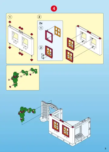 Bauanleitungen Playmobil 5120-A - Bauernhaus mit Hofladen (3)