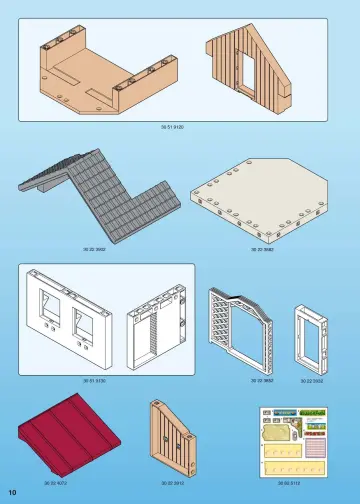 Bauanleitungen Playmobil 5120-A - Bauernhaus mit Hofladen (10)