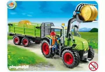 Playmobil 5121-A - Riesen-Traktor mit Anhänger