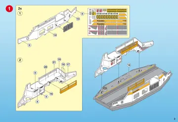 Bauanleitungen Playmobil 5127-A - Auto-Fähre mit Anleger (2)