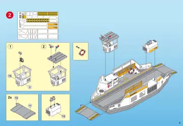 Bauanleitungen Playmobil 5127-A - Auto-Fähre mit Anleger (3)