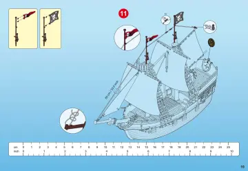 Bauanleitungen Playmobil 5135-A - Piraten-Beuteschiff (10)