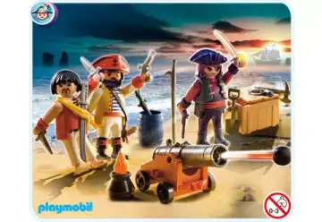 Playmobil 5136-A - Piratenkommando mit Waffenarsenal