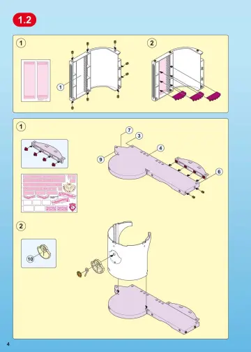 Bauanleitungen Playmobil 5142-A - Prinzessinnenschloss (4)