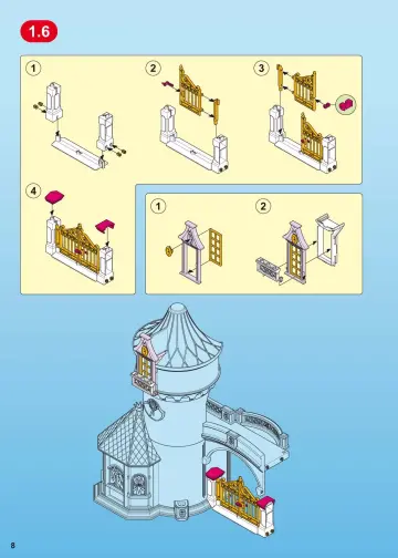 Bauanleitungen Playmobil 5142-A - Prinzessinnenschloss (8)