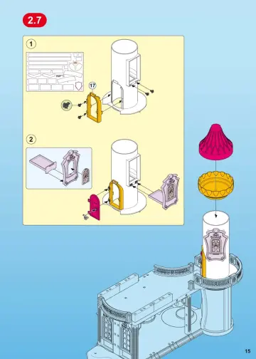 Bauanleitungen Playmobil 5142-A - Prinzessinnenschloss (15)