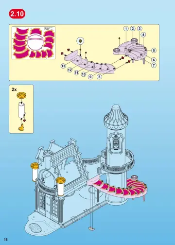 Bauanleitungen Playmobil 5142-A - Prinzessinnenschloss (18)