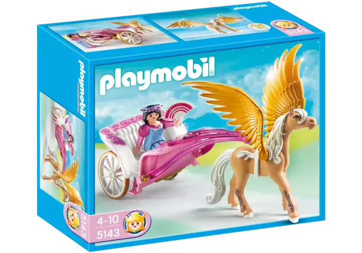 Playmobil 5143-A - Pegasus-Kutsche - BOX