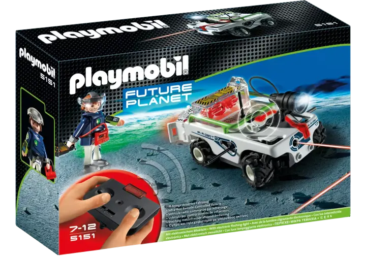 Playmobil 5151-A - Explorer mit K.O.-Leuchtkanone - BOX