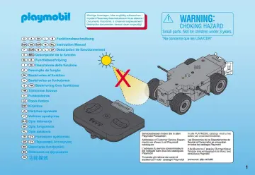 Bauanleitungen Playmobil 5151-A - Explorer mit K.O.-Leuchtkanone (7)