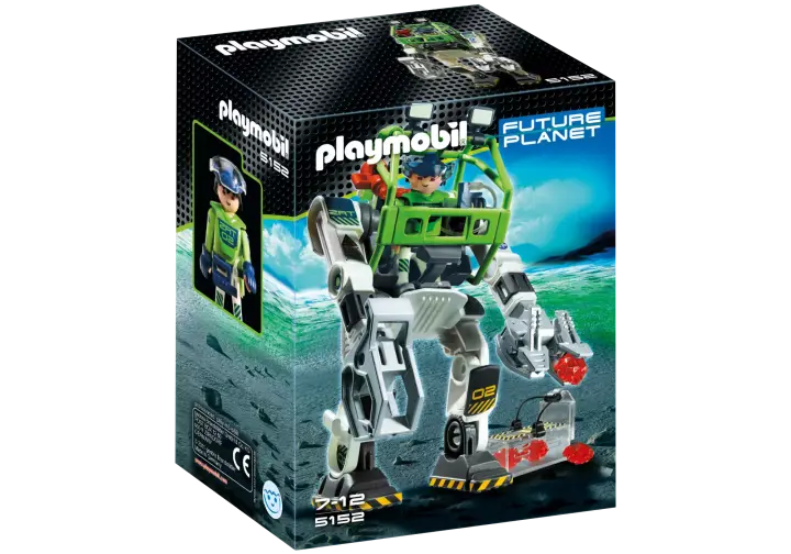 Playmobil 5152-A - E-Rangers Collectobot - BOX