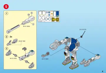 Bauanleitungen Playmobil 5152-A - E-Rangers Collectobot (4)