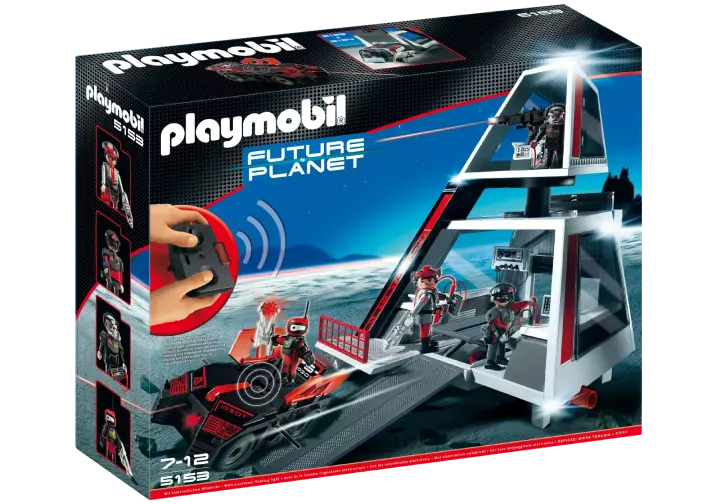 Playmobil 5153-A - Darksters Tower Station - BOX