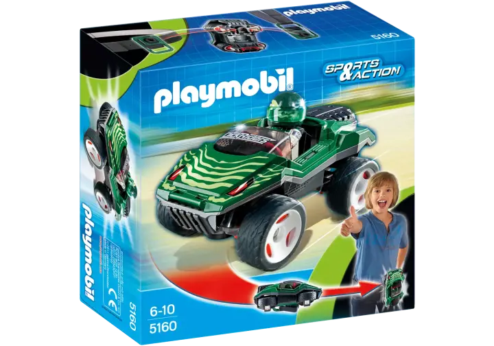 Playmobil 5160-A - Click & Go Snake Racer - BOX