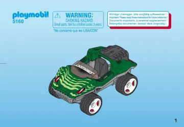 Bauanleitungen Playmobil 5160-A - Click & Go Snake Racer (1)