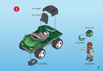 Bauanleitungen Playmobil 5160-A - Click & Go Snake Racer (3)