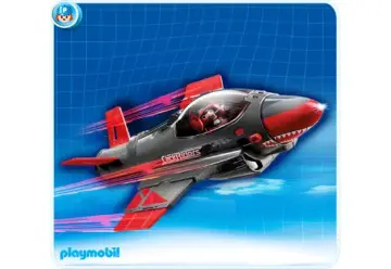 Playmobil 5162-A - Click & Go Shark Jet