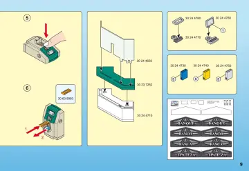 Bauanleitungen Playmobil 5177-A - Bank mit Geldautomat (9)
