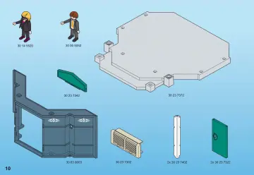 Bauanleitungen Playmobil 5177-A - Bank mit Geldautomat (10)