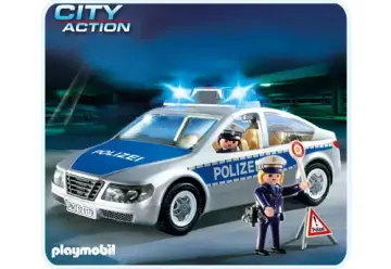 Playmobil 5179-A - Polizeifahrzeug mit Blinklicht