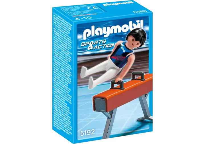 Playmobil 5192-A - Turner am Seitpferd - BOX