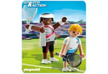 Playmobil 5196-A - 2 Tennisspieler