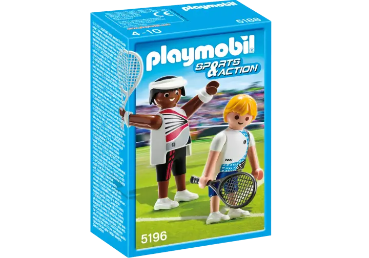 Playmobil 5196-A - 2 Tennisspieler - BOX