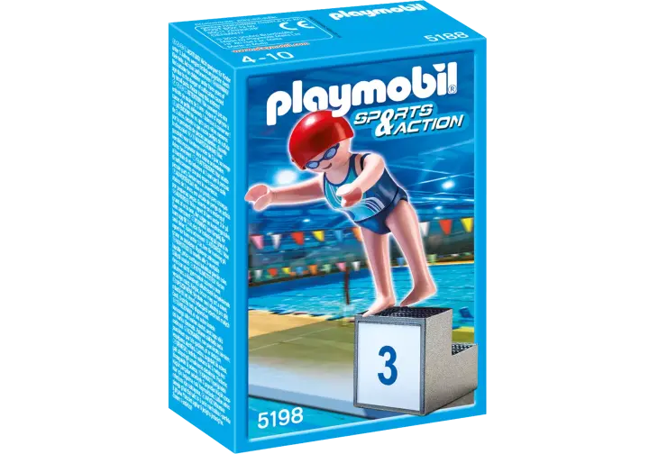 Playmobil 5198-A - Schwimmerin - BOX