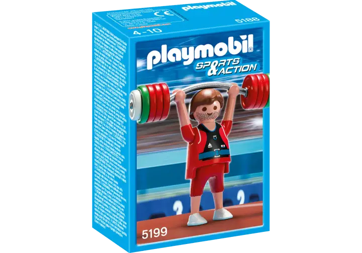 Playmobil 5199-A - Gewichtheber - BOX