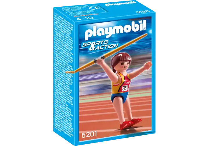 Playmobil 5201-A - Speerwerferin - BOX