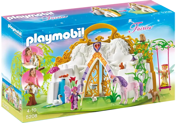 Playmobil 5208 - Eénhoornkoffer met magisch sprookjesland - BOX