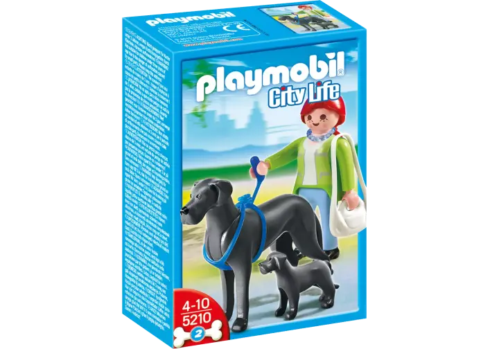 Playmobil 5210-A - Dogge mit Welpe - BOX