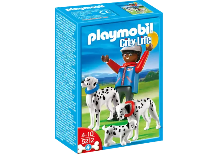 Playmobil 5212-A - Dalmatiner-Familie - BOX