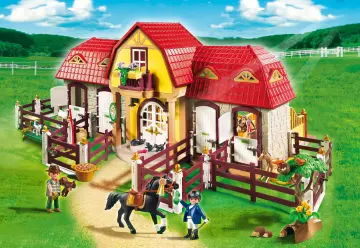 Playmobil 5221 - Haras avec chevaux et enclos