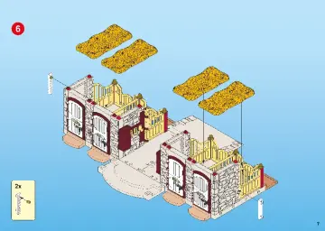 Bygganvisningar Playmobil 5221 - Stor hästgård med hage (7)