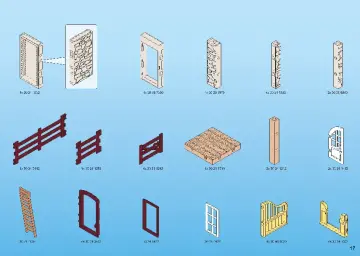 Bygganvisningar Playmobil 5221 - Stor hästgård med hage (17)