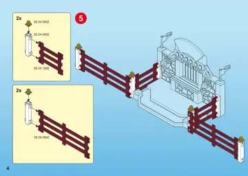 Bauanleitungen Playmobil 5224-A - Reitturnier (4)