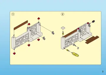 Bauanleitungen Playmobil 5225-A - Pferdepflegestation (3)