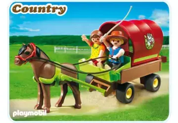 Playmobil 5228-A - Kinder-Ponywagen