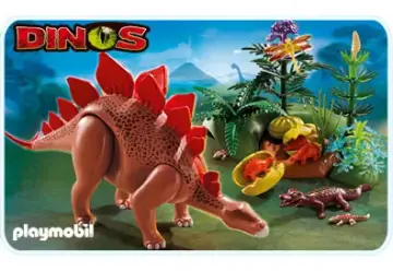 Playmobil 5232-A - Stegosaurus mit Nest