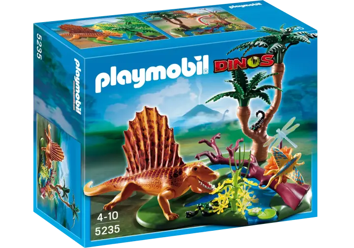 Playmobil 5235-A - Dimetrodon mit Wasserstelle - BOX