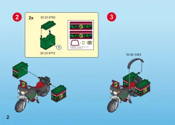 Bauanleitungen Playmobil 5237-A - Dinoforscher mit Geländemaschine (2)